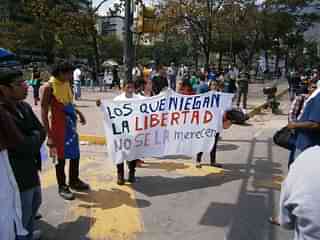 Venezuela protests against the Nicolas Maduro government, Altamira Square. Date: 6 March 2014, 20:50:04 (Photo:&nbsp;<i>Wikimedia Commons)</i>