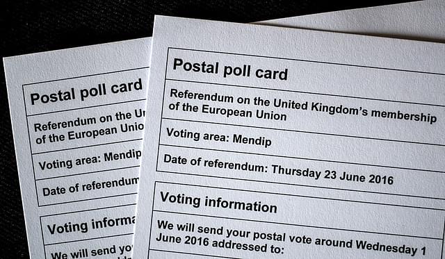 The Brexit polling card (Matt Cardy/Getty Images)&nbsp;