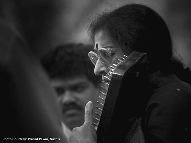 Vidushi Kishori Amonkar/Photo by Prasad Pawar, Nashik (MH)