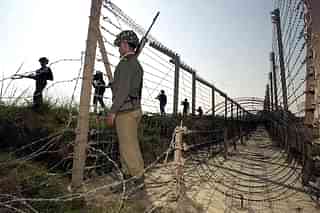 BSF soldiers guarding LoC in Jammu and Kashmir. (AUSEEF MUSTAFA/AFP/Getty Images) 