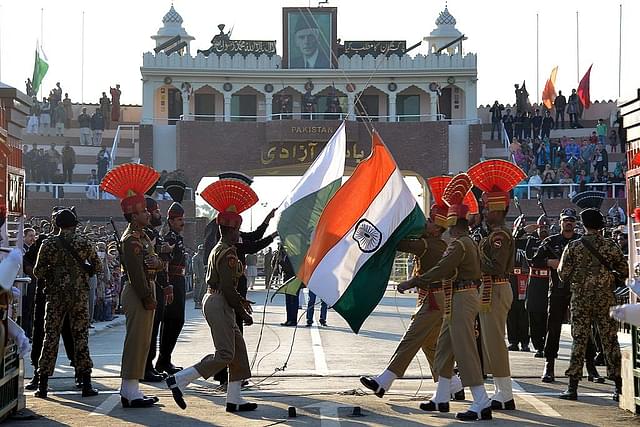 India Pakistan Wagah border (NARINDER NANU/AFP/Getty Images)