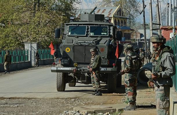 Security forces in Anantnag (TAUSEEF MUSTAFA/AFP/Getty Images) 