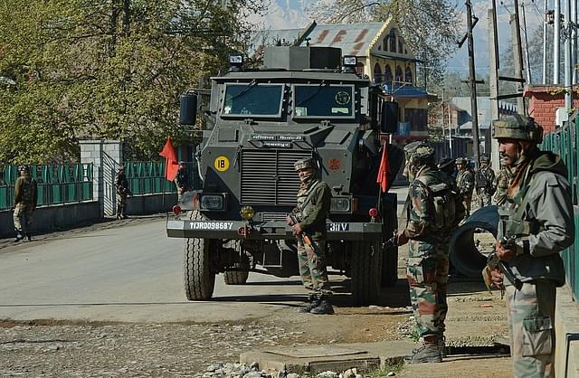 Security forces in Anantnag (TAUSEEF MUSTAFA/AFP/Getty Images)&nbsp;