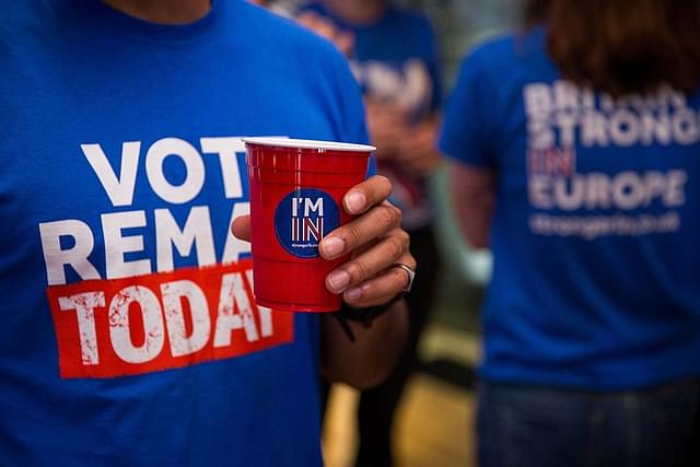 A image from the ‘Vote In’ campaign (ROB STOTHARD/AFP/Getty Images)&nbsp;
