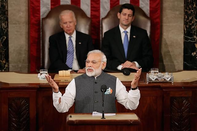 PM Modi addressing the US Congress (Photo by Chip Somodevilla/Getty Images)