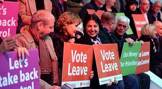 A “Leave” rally (OLI SCARFF/AFP/Getty Images)
