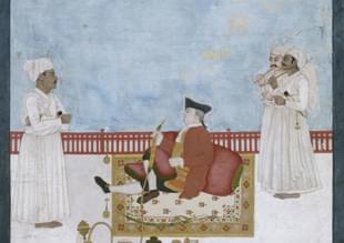 Portrait of an East India Company Official (Dip Chand/Wikimedia Commons)