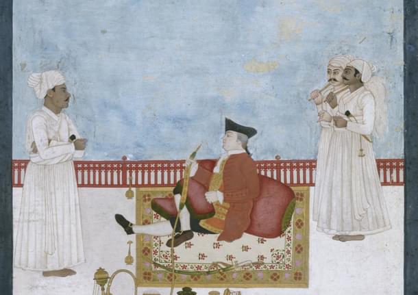 Portrait of an East India Company Official (Dip Chand/Wikimedia Commons)