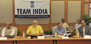 A meeting of the NITI Aayog