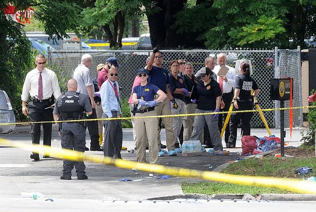 FBI at the scene of the Orlando shootout (Gerardo Mora/Getty Images)