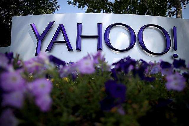  A sign is displayed in front of the
Yahoo! headquarters in Sunnyvale, California. Photo credit: Justin
Sullivan/GettyImages
