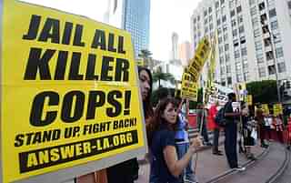 An protest in America (FREDERIC J. BROWN/AFP/Getty Images)