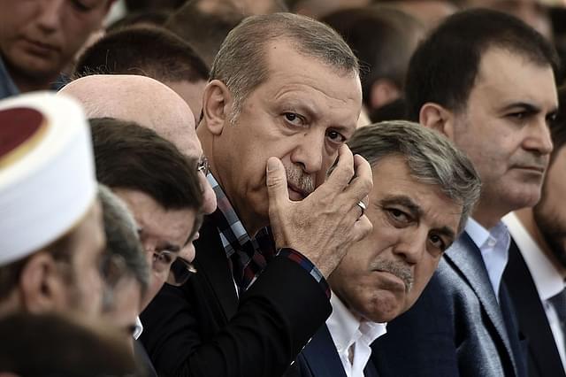 Turkey’s President Erdogan (ARIS MESSINIS/AFP/Getty Images) 
