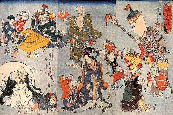 The Seven Lucky Gods (Utagawa Kuniyoshi)
