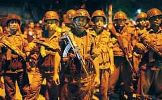 Paramilitary forces in Dhaka