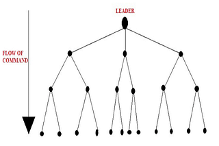 Figure 1: A Schematic Description of a Hierarchical Centralised Structure&nbsp;