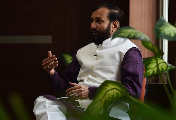 Union Human Resource Minister Prakash Javadekar. (Money
Sharma/AFP/GettyImages)