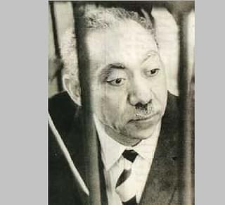 Sayyid Qutb on trial in 1966 under the Gamal Abdel Nasser regime (Wikimedia Commons)