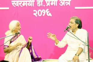 Dr Prabha Atre and Raja Pundalik 