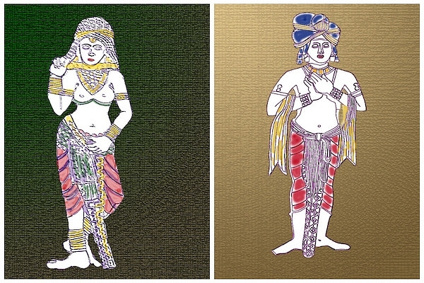 ancient indian men clothing