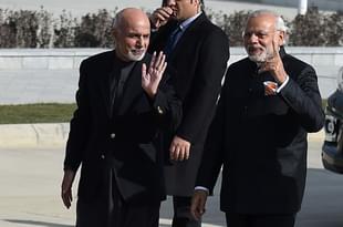 Modi and Ghani. Photo credit: GettyImages 