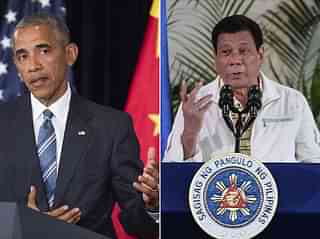 
US President Barack Obama and 
Philippine President Rodrigo Duterte.