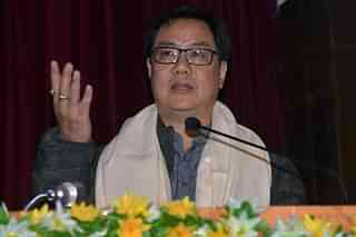 Kiran Rijiju, Minister of State (Independent Charge) for Youth Affairs and Sports.