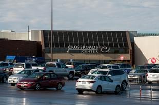 The Crossroads Mall where the FBI is investigating the knife
attacks as “a potential act of terrorism”.  Photo credit: Stephen Maturen/GettyImages    