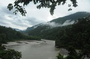 The Teesta river. Photo
credit: DIPTENDU DUTTA/AFP/GettyImages