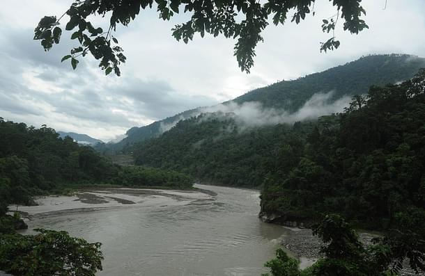 The Teesta river. Photo
credit: DIPTENDU DUTTA/AFP/GettyImages