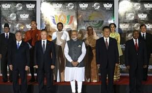 Before the meeting of BRICS leaders with heads of delegations of BIMSTEC member states. (Konstantin Zavrazhin/Kremlin.ru/Wikimedia Commons)