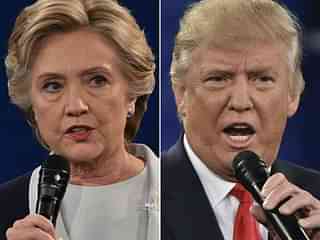 Democratic presidential candidate Hillary Clinton and Republican presidential candidate Donald Trump (PAUL J. RICHARDS/AFP/Getty Images)