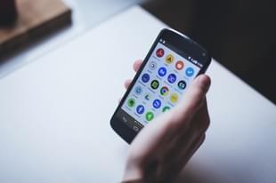 Smartphone with apps