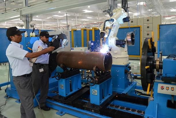 An Indian industrial unit (SAM PANTHAKY/AFP/Getty Images)