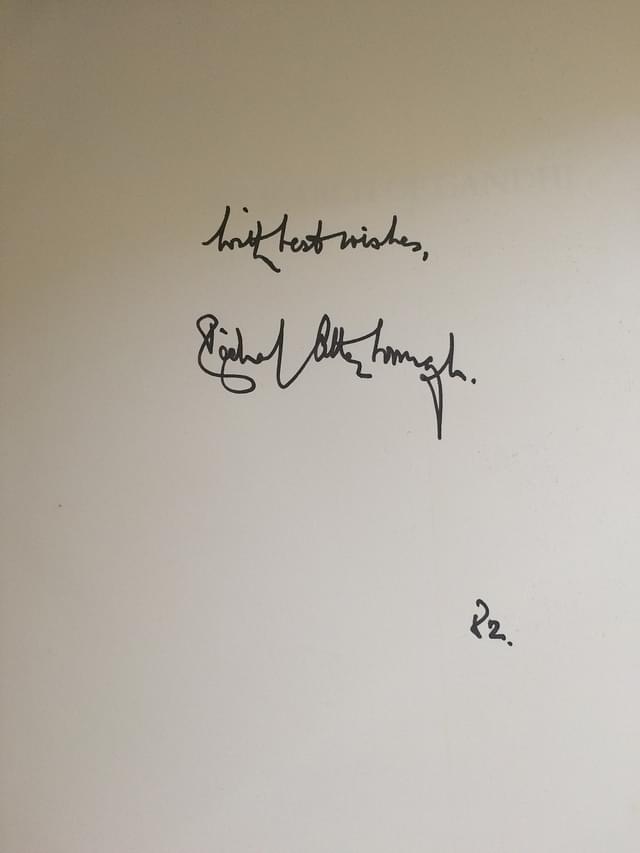 Copy signed by none other than Richard Attenborough