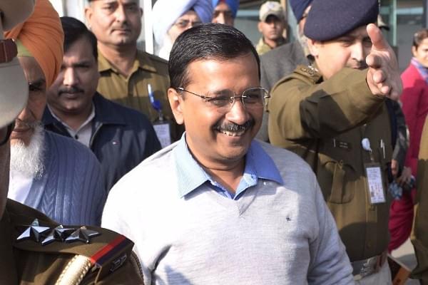 Delhi Chief Minister Arvind Kejriwal (C) (NARINDER NANU/AFP/Getty Images)