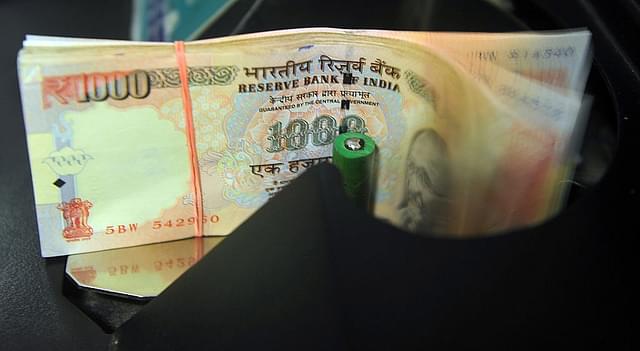 Indian currency (INDRANIL MUKHERJEE/AFP/Getty Images)