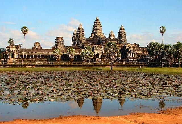 Angkor Wat, the front side of the main complex (Bjørn Christian Tørrissen/Wikimedia Commons)
