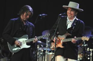 Legend Bob Dylan performs on stage during the 21st edition of the Vieilles Charrues music festival. (FRED TANNEAU/AFP/GettyImages)