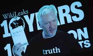Julian Assange, founder of the online leaking platform WikiLeaks (STEFFI LOOS/AFP/Getty Images)