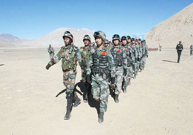 Joint Army exercise in Ladakh. (Picture By: Northern Command/Indian Army)