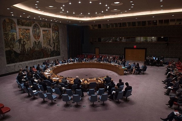 A view of a United Nations Security Council meeting in New York. (BRYAN R. SMITH/AFP/Getty Images)