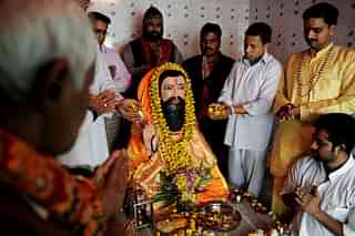 Guru Ravidas worship (NARINDER NANU/AFP/Getty Images)