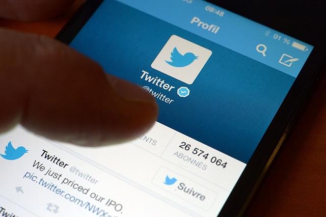 Twitter’s official account on a smartphone. Photo credit: DAMIEN
MEYER/AFP/GettyImages &nbsp; &nbsp; &nbsp;