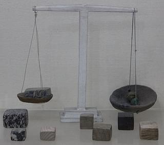 Harappan artefacts.
