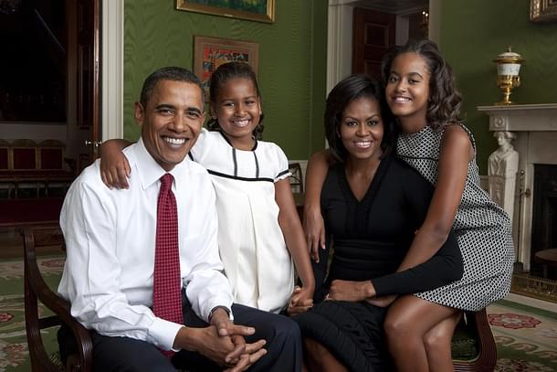 US President Barack Obama and First Lady 
Michelle Obama with their daughters. Photo credit: Annie Leibovitz/White House via GettyImages