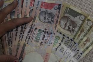The Rs 500 and Rs 1,000 notes withdrawn from circulation. 