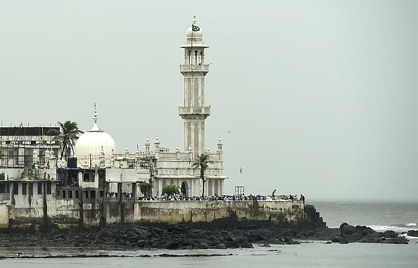  A view of
the Haji Ali Dargah in Mumbai. Photo credit: PUNIT PARANJPE/AFP/GettyImages