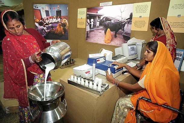 A dairy centre in Rajasthan (ARKO DATTA/AFP/Getty Images)