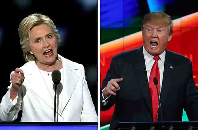 HIllary Clinton and Donal Trump: Photo credit: Justin Sullivan/GettyImages